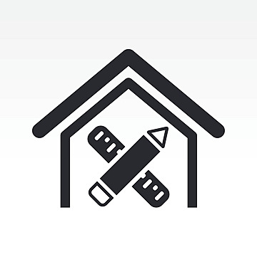 Home Pngtree Vector Illustration Of Interior Design Icon Icon Pen House Vector Png Image 7583202